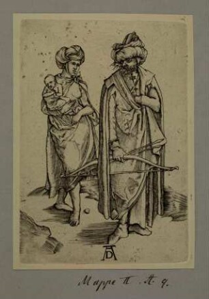 Der Orientale und sein Weib (Die Türkenfamilie)