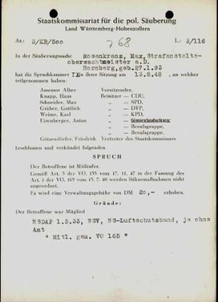 Rosenkranz, Max