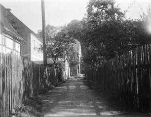 Erlau-Kleinmilkau, Mittelgasse : Erlau-Kleinmilkau. Blick in die Mittelgasse