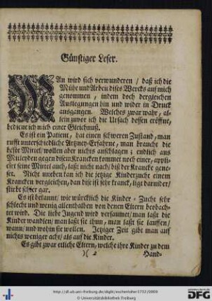 Günstiger Leser.