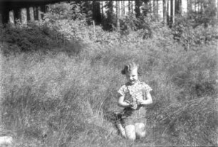 Ramon-Joachim Gerhardt auf einem Waldspaziergang