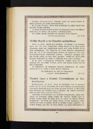 Marschall Liman v. Sanders Oberbefehlshaber der Dardanellenarmee.