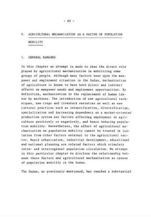 1. General remarks
