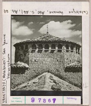 Frontanya: San Jaume, Vierungsturm