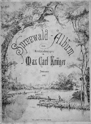 Spreewald-Album : Stechkähne, Reproduk. n. Zeichn., 1878