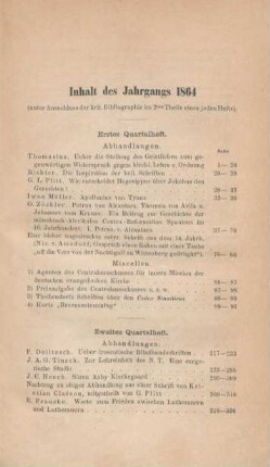 V-VI Inhaltsverzeichnis