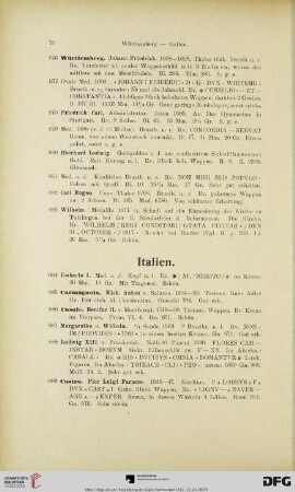 Italien (Nr. 884-926)