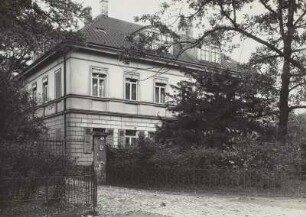 Dresden-Neustadt, Theresienstraße 9, Villa, Straßenansicht