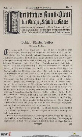 Nr. 7 (Juli 1917)