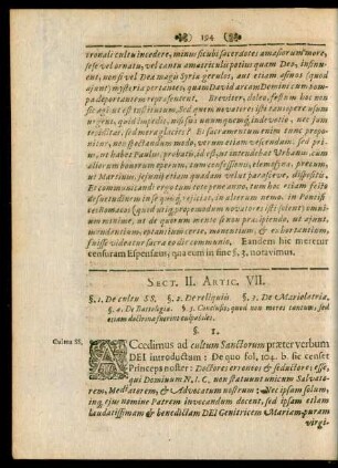 Sect. II. Artic. VII