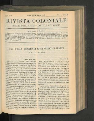 Una Scuola Modello Di Studi Orientali Pratici.