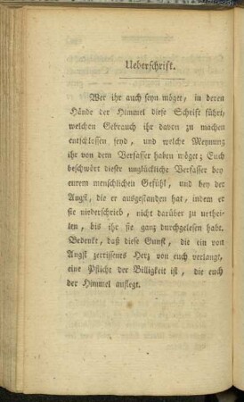 Ueberschrift.