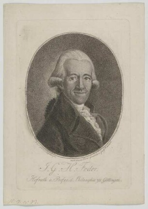 Bildnis des J. G. H. Feder