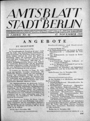 1929,46: Nr. 46, 17. November 1929