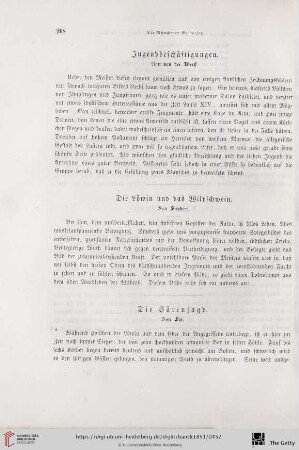 Jugendbeschäftigungen von van der Werff