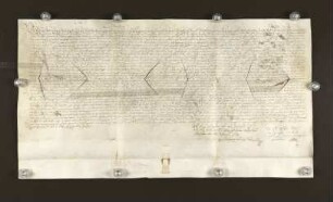 1619 Ostern. Stadtobligation über 2000 Thaler an Gottschalk Vincke, Herford (6%).
