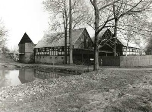 Blankenhain (Kreis Werdau), Hauptstraße 40. Vierseithof (1751/1800)