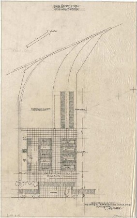 Gsaenger, Gustav; München, Schenkendorfstr.; Raab-Karcher GmbH - Neuanlage, Ausführung (Lageplan)
