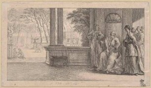 Anfangsvignette zum Gedicht "Le Palladium" von Friedrich II. von Preußen