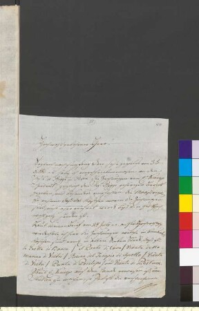 Brief von Hackert, Georg Abraham an Goethe, Johann Wolfgang von
