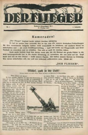 2.1917/18: Flieger
