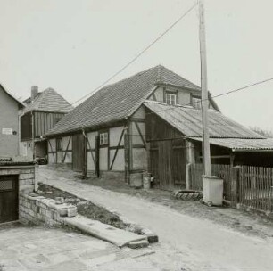 Dresden-Pillnitz, August-Böckstiegel-Straße 6. Fachwerkhaus (1801/1850)