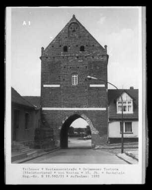Grimmener Torturm & Steintorturm