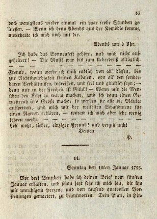 14. Sonntag den 10ten Januar 1796.