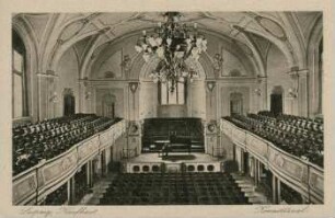 Leipzig, Kaufhaus: Konzertsaal