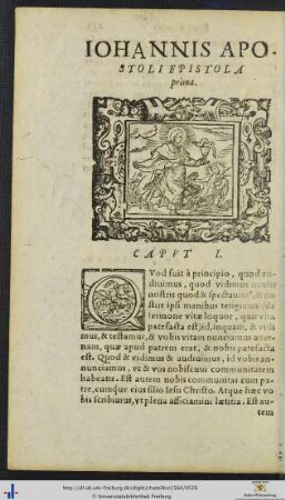 IOHANNIS APOSTOLI EPISTOLA prima
