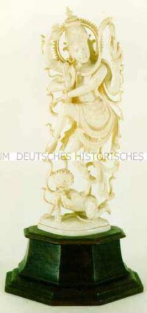 Elfenbeinfigur einer indischen Göttin