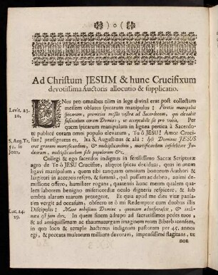 3v-4r, Ad Christum Jesum & hunc Crucifixum devotissima ...