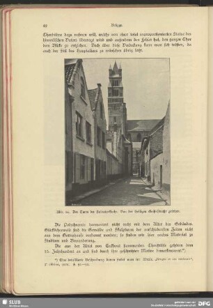 Der Turm der Salvatorkirche