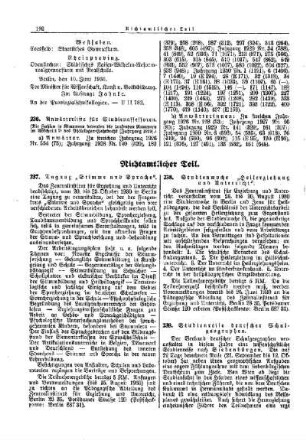 Anwärterliste für Studienassessoren : [Amtlicher Teil]