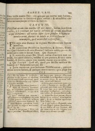 205-225, Caput VI.-XI.