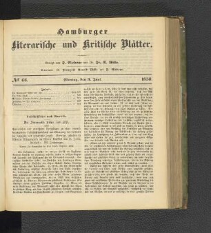 No. 66. 3. Juni 1850