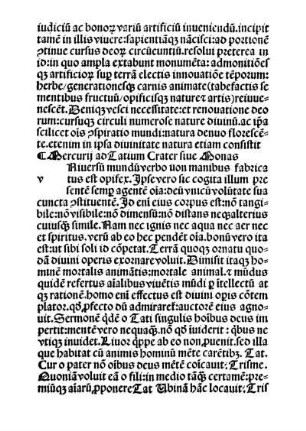 Mercurii ad Tatium Crater sive Monas