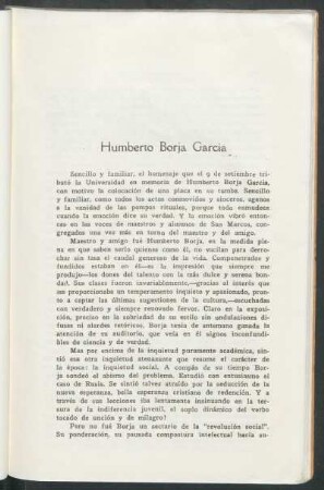 Humberto Borja García