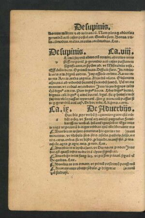 Ca. ix. De Adverbiis.