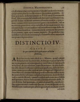 Distinctio IV.