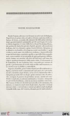 Vicende ecclesiastiche