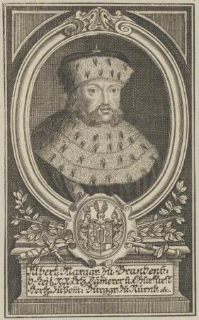 Bildnis von Albert, Kurfürst von Brandenburg