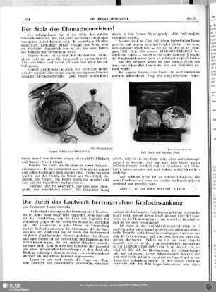 Die durch das Laufwerk hervorgerufene Kraftschwankung