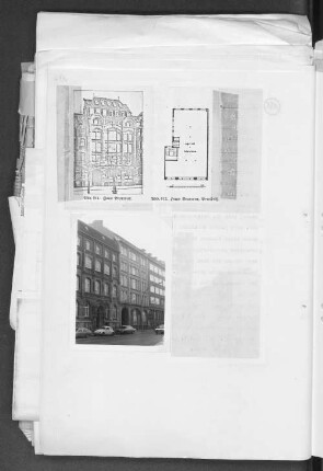 Abb. 911. Haus Brammer. Abb. 912. Haus Brammer, Grundriß.