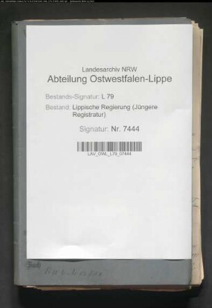 Verlegung der Landeschaussee Rickbruch - Rinteln in das Extertal - Band 2