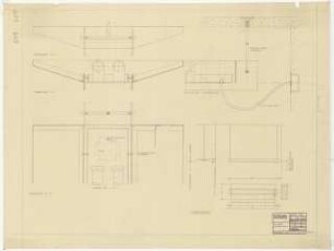 GDF Wüstenrot, Ludwigsburg Innenausbau: Leuchten Eingangshalle: Ansichten 1:10, Details 1:1