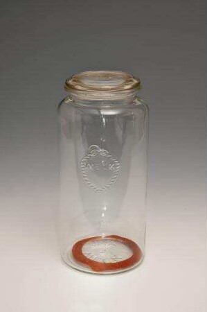 Weck 5 1 1/2 Liter (Einmachglas mit Deckel und Gummi)