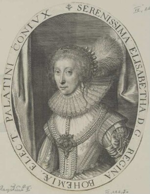Bildnis der Elisabetha Regina Bohemiae