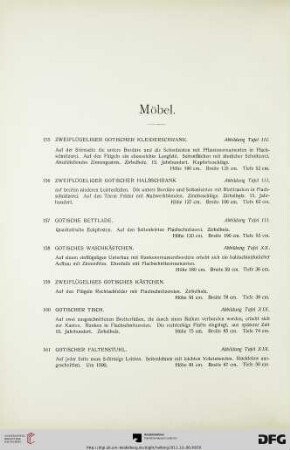 Möbel (Nr. 155-222)