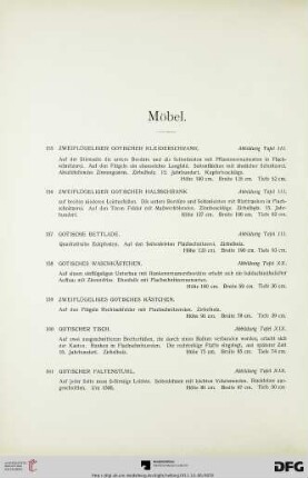 Möbel (Nr. 155-222)
